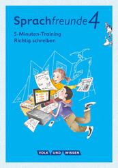 Sprachfreunde - Sprechen - Schreiben - Spielen - Ausgabe Nord/S&uuml;d - Neubearbeitung 2015 - 4. Schuljahr