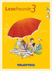 Lesefreunde - Lesen - Schreiben - Spielen - &Ouml;stliche Bundesl&auml;nder und Berlin - Neubearbeitung 2015 - 3. Schuljahr