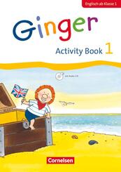 Ginger - Lehr- und Lernmaterial f&uuml;r den fr&uuml;h beginnenden Englischunterricht - Early Start Edition - Ausgabe 2016 - 1. Schuljahr