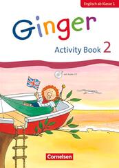 Ginger - Lehr- und Lernmaterial f&uuml;r den fr&uuml;h beginnenden Englischunterricht - Early Start Edition - Ausgabe 2016 - 2. Schuljahr