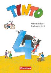 Tinto Sachunterricht - Neubearbeitung 2018 - 4. Schuljahr Arbeitsbl&auml;tter - 56 verschiedene farbige Seiten (lose Bl&auml;tter)