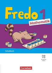 Fredo - Mathematik - Ausgabe A - 2021 - 1. Schuljahr Sch&uuml;lerbuch - Mit "Das kann ich jetzt!"-Heft und Kartonbeilagen