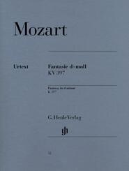 Wolfgang Amadeus Mozart - Fantasie d-moll KV 397 (385g)