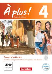 &Agrave; plus ! - Franz&ouml;sisch als 1. und 2. Fremdsprache - Ausgabe ab 2012 - Band 4