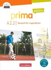 Prima aktiv - Deutsch f&uuml;r Jugendliche - Allgemeine Ausgabe - A2: Band 2