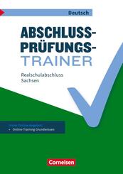Abschlusspr&uuml;fungstrainer Deutsch - Sachsen - 10. Schuljahr