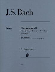 Bach, Johann Sebastian - Fl&ouml;tensonaten, Band II (Drei J. S. Bach zugeschriebene Sonaten)