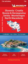 Michelin Slowenien Montenegro Bosnien Kroatien Serbien