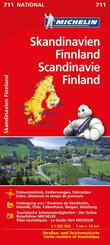 Michelin Karte Skandinavien - Finnland. Scandinavie, Finland