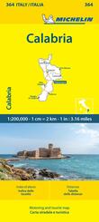 Calabria - Michelin Local Map 364