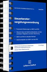 Steuerberaterverg&uuml;tungsverordnung, m. 1 Online-Zugang