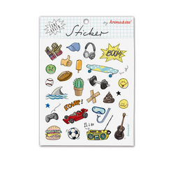 krima & isa Sticker - Play (5 Stickerb&ouml;gen)