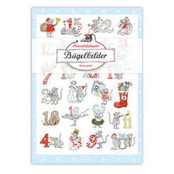 krima & isa B&uuml;gelbild-Adventskalender - M&auml;use (24 kleine B&uuml;gelbilder)