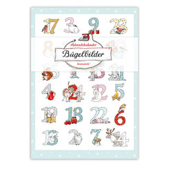 krima & isa B&uuml;gelbild-Adventskalender - Schneetiere (24 kleine B&uuml;gelbilder)