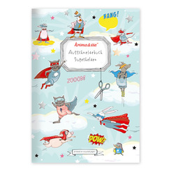 krima & isa Ausschneidebuch DIN A4 - Superhelden