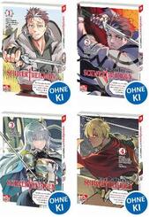 Manga-Paket: Vom Landei zum Schwertheiligen (Band 1-4)