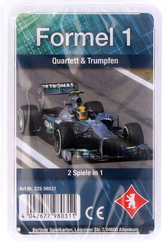 Quartett & Trumpfen Kartenspiel - Formel 1