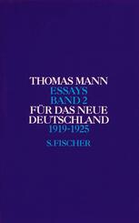 F&uuml;r das neue Deutschland, 1919-1925