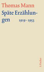 Sp&auml;te Erz&auml;hlungen 1919-1953