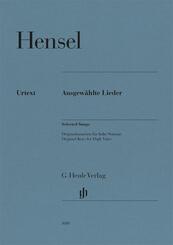 Fanny Hensel - Ausgew&auml;hlte Lieder