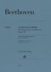 Ludwig van Beethoven - An die ferne Geliebte op. 98 f&uuml;r Singstimme und Klavier