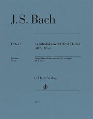 Johann Sebastian Bach - Cembalokonzert Nr. 3 D-dur BWV 1054