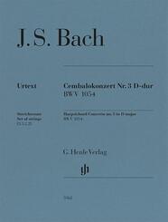 Johann Sebastian Bach - Cembalokonzert Nr. 3 D-dur BWV 1054