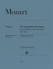 Wolfgang Amadeus Mozart - Ein musikalischer Spa&szlig; KV 522 f&uuml;r 2 H&ouml;rner in F und Streicher