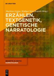 Erz&auml;hlen - Textgenetik - Genetische Narratologie