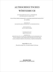 Band VIII,2: So - Sz- 21.-24. Lieferung