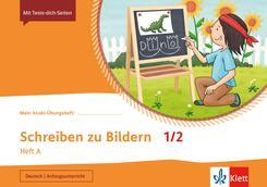 Mein Anoki-&Uuml;bungsheft - Schreiben zu Bildern 1/2. Heft A