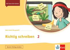 Mein Anoki-&Uuml;bungsheft - Richtig schreiben 2