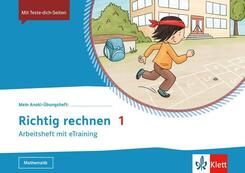 Richtig rechnen 1, m. 1 Beilage