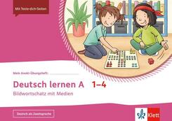 Deutsch lernen A-D 1-4, m. 1 Beilage