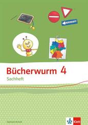 B&uuml;cherwurm Sachheft 4. Ausgabe f&uuml;r Sachsen-Anhalt