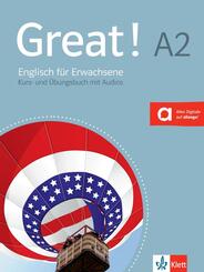 Great! A2 - Lehr- und Arbeitsbuch, m. 2 Audio-CDs