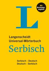 Langenscheidt Universal-W&ouml;rterbuch Serbisch