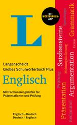 Langenscheidt Gro&szlig;es Schulw&ouml;rterbuch Plus Englisch, m.  Buch, m.  Online-Zugang