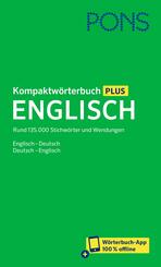 PONS Kompaktw&ouml;rterbuch Englisch, m.  Buch, m.  Online-Zugang
