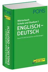 PONS W&ouml;rterbuch Schule und Studium Englisch - Deutsch, Band 1, m.  Buch, m.  Online-Zugang