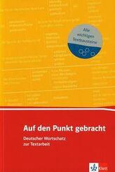 Auf den Punkt gebracht (B1+)
