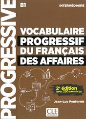 Vocabulaire progressif du Fran&ccedil;ais des Affaires - Niveau interm&eacute;diaire, m. Audio-CD