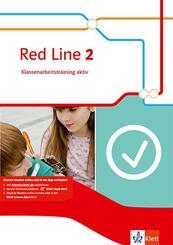 Red Line 2 - Klassenarbeitstraining aktiv mit Mediensammlung Klasse 6.Bd.2