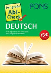 PONS Der gro&szlig;e Abi-Check Deutsch
