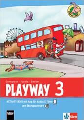 Playway 3. Ab Klasse 1. Ausgabe Hamburg, Nordrhein-Westfalen, Rheinland-Pfalz, Baden-W&uuml;rttemberg und Brandenburg, m. 1 Audio-CD