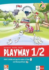 Playway 1/2. Ab Klasse 1. Ausgabe Hamburg, Nordrhein-Westfalen, Baden-W&uuml;rttemberg und Brandenburg, m. 1 CD-ROM