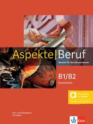 Aspekte Beruf B1/B2 Br&uuml;ckenelement - Hybride Ausgabe allango, m. 1 Beilage