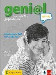 geni@l klick A2 Arbeitsbuch, m. 2 Audio-CDs