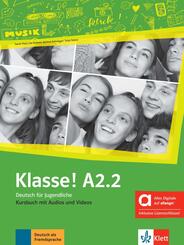 Klasse! A2.2 - Hybride Ausgabe allango, m. 1 Beilage