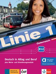 Linie 1 &Ouml;sterreich B1.2 - Hybride Ausgabe allango, m. 1 Beilage